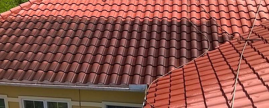 Démoussage de toiture dans l'Oise (60)